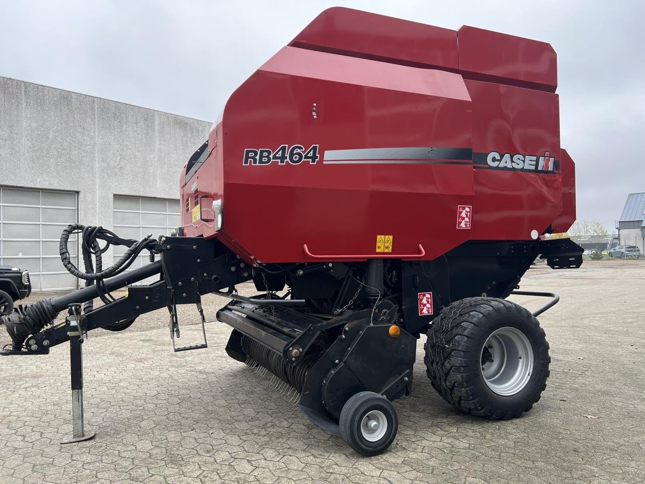 Rundballenpresse Türe ait Case IH RB464 ROTOR CUTTER, Gebrauchtmaschine içinde Viborg (resim 4)