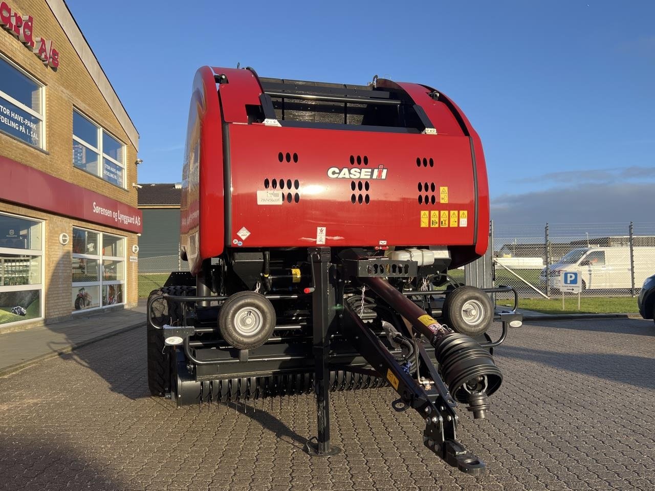 Rundballenpresse Türe ait Case IH RB465 ROTOR CUTTER, Gebrauchtmaschine içinde Viborg (resim 7)