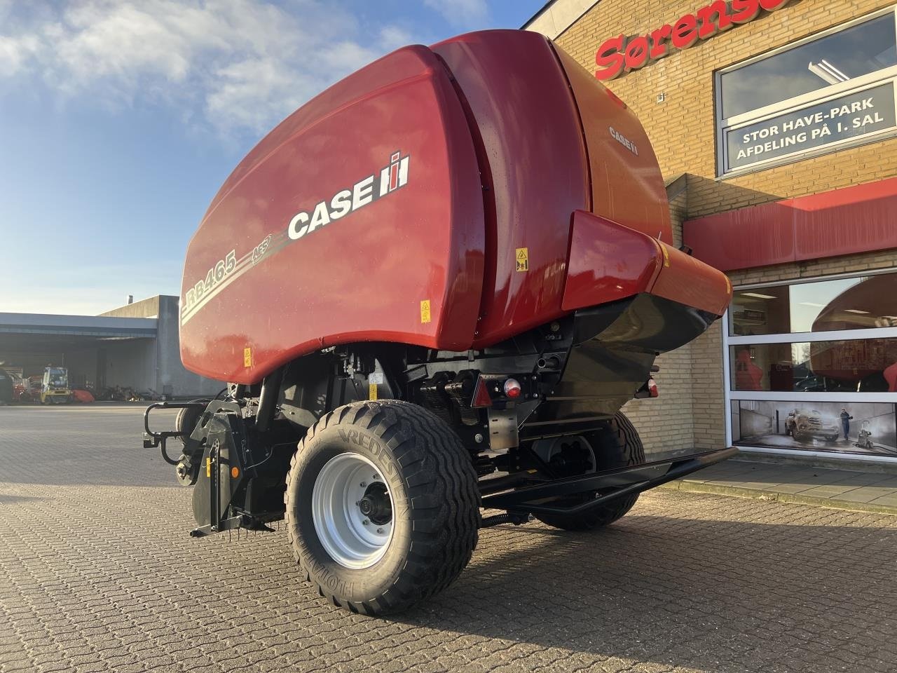 Rundballenpresse Türe ait Case IH RB465 ROTOR CUTTER, Gebrauchtmaschine içinde Viborg (resim 3)