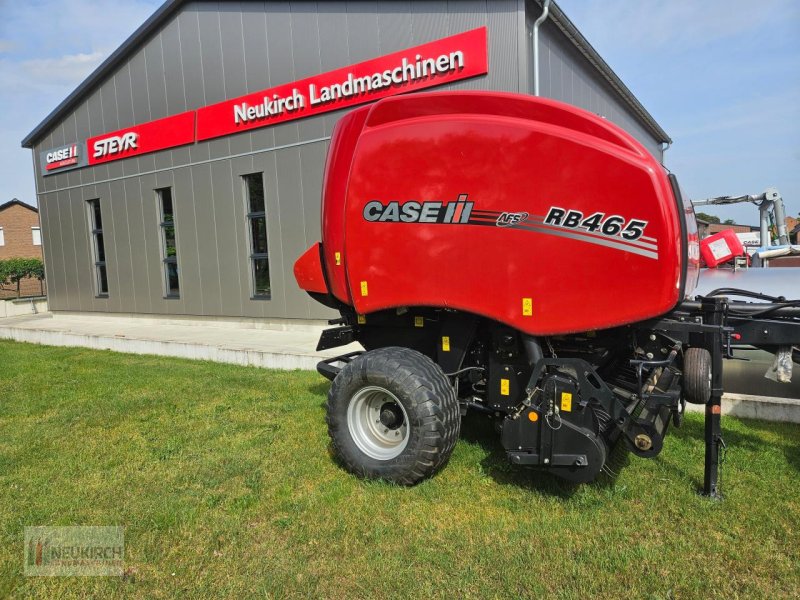 Rundballenpresse Türe ait Case IH RB465 VC Rotor-Cutter, Gebrauchtmaschine içinde Delbrück-Westenholz (resim 1)