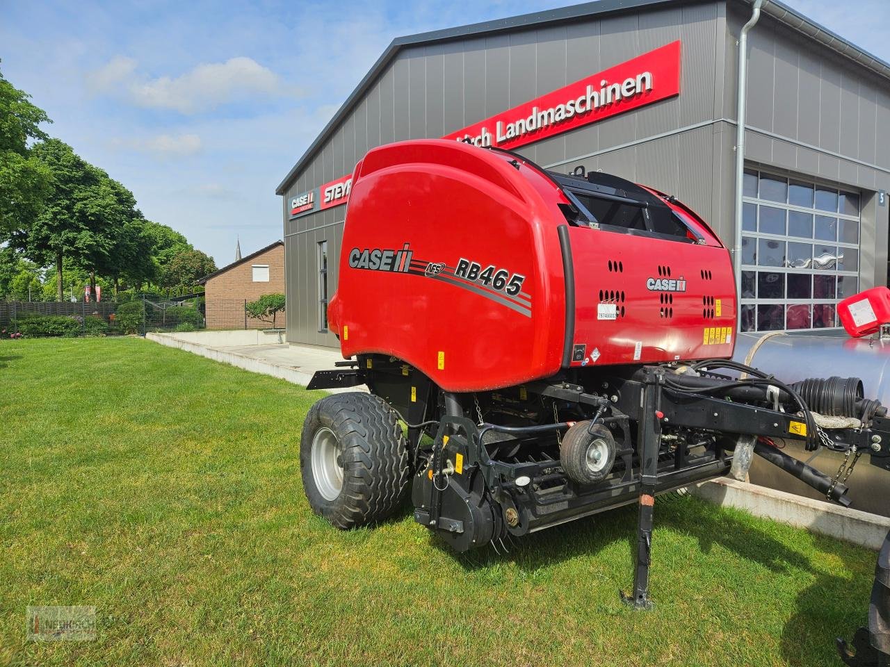 Rundballenpresse tip Case IH RB465 VC Rotor-Cutter, Gebrauchtmaschine in Delbrück-Westenholz (Poză 2)