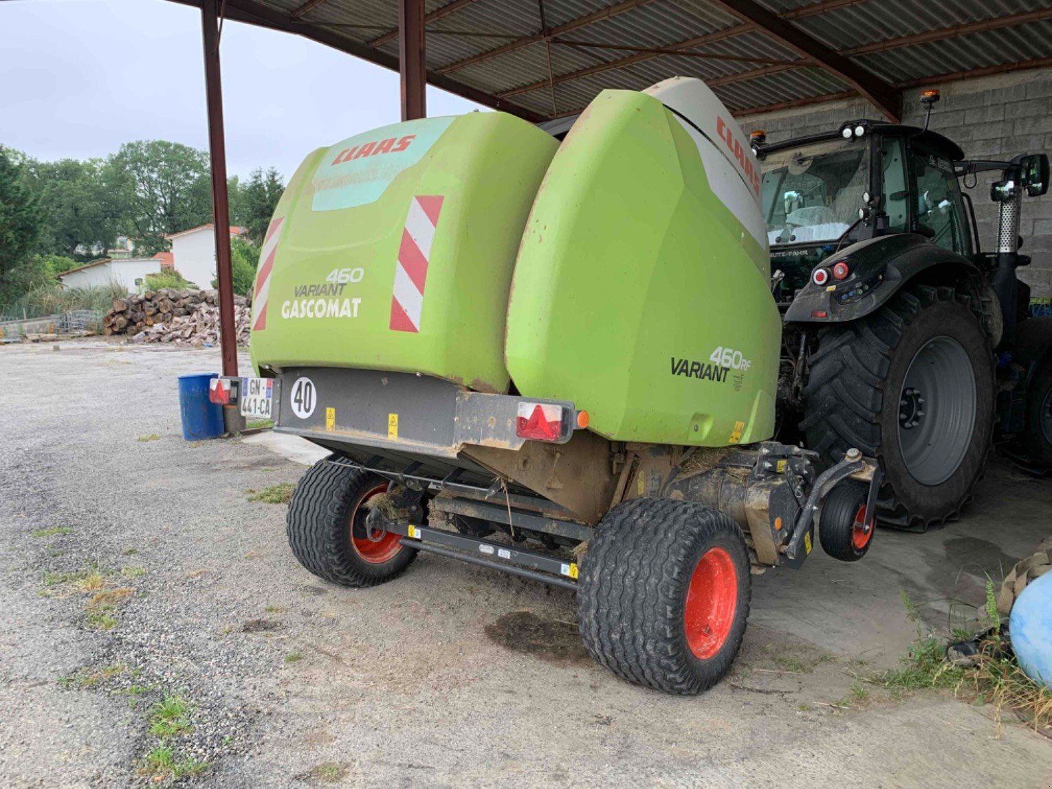 Rundballenpresse van het type CLAAS Presse à balles rondes VARIANT460 RF Claas, Gebrauchtmaschine in SAINT GAUDENS (Foto 4)