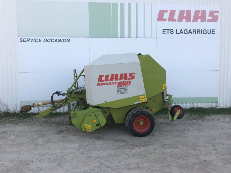 Rundballenpresse typu CLAAS Rolland 250 roto cut AVEC MPS, Gebrauchtmaschine v MORLHON LE HAUT (Obrázek 1)