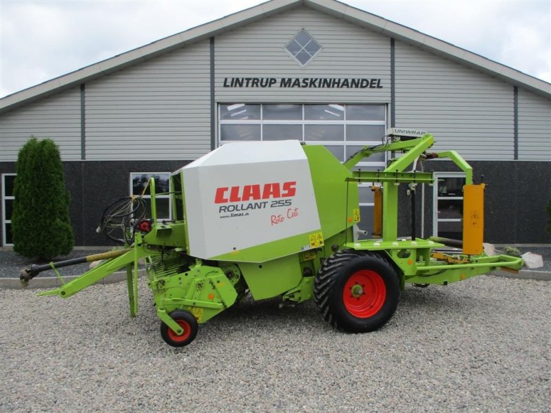 Rundballenpresse des Typs CLAAS ROLLANT 255 RC UNIWRAP Bliv billigt kørende, Gebrauchtmaschine in Lintrup