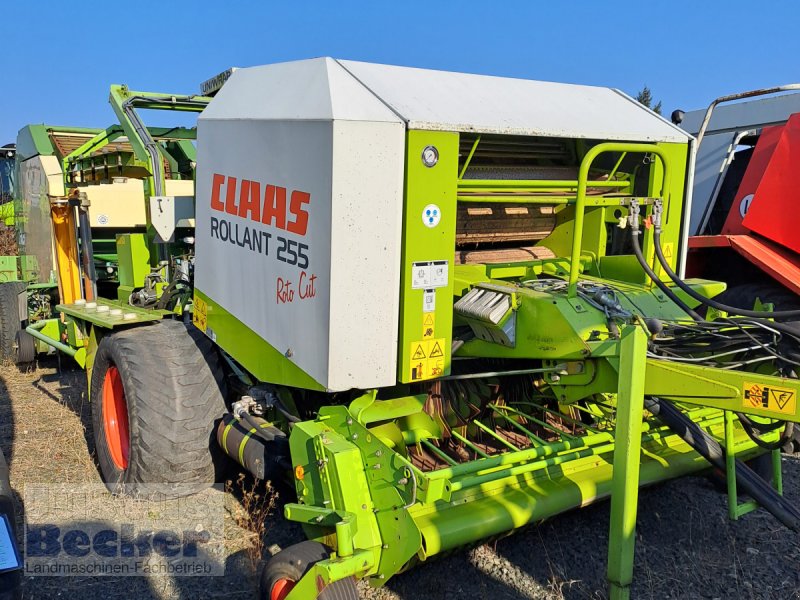 Rundballenpresse Türe ait CLAAS Rollant 255 RC Uniwrap, Gebrauchtmaschine içinde Weimar-Niederwalgern (resim 1)