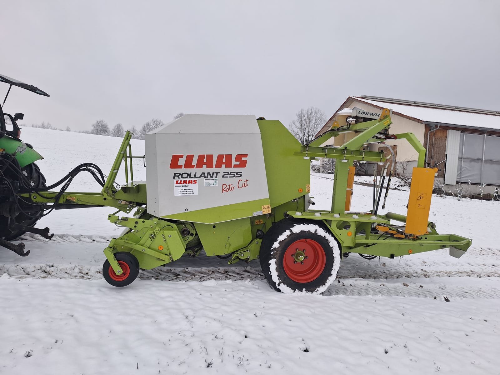 Rundballenpresse des Typs CLAAS Rollant 255 RC, Gebrauchtmaschine in Günzach (Bild 1)