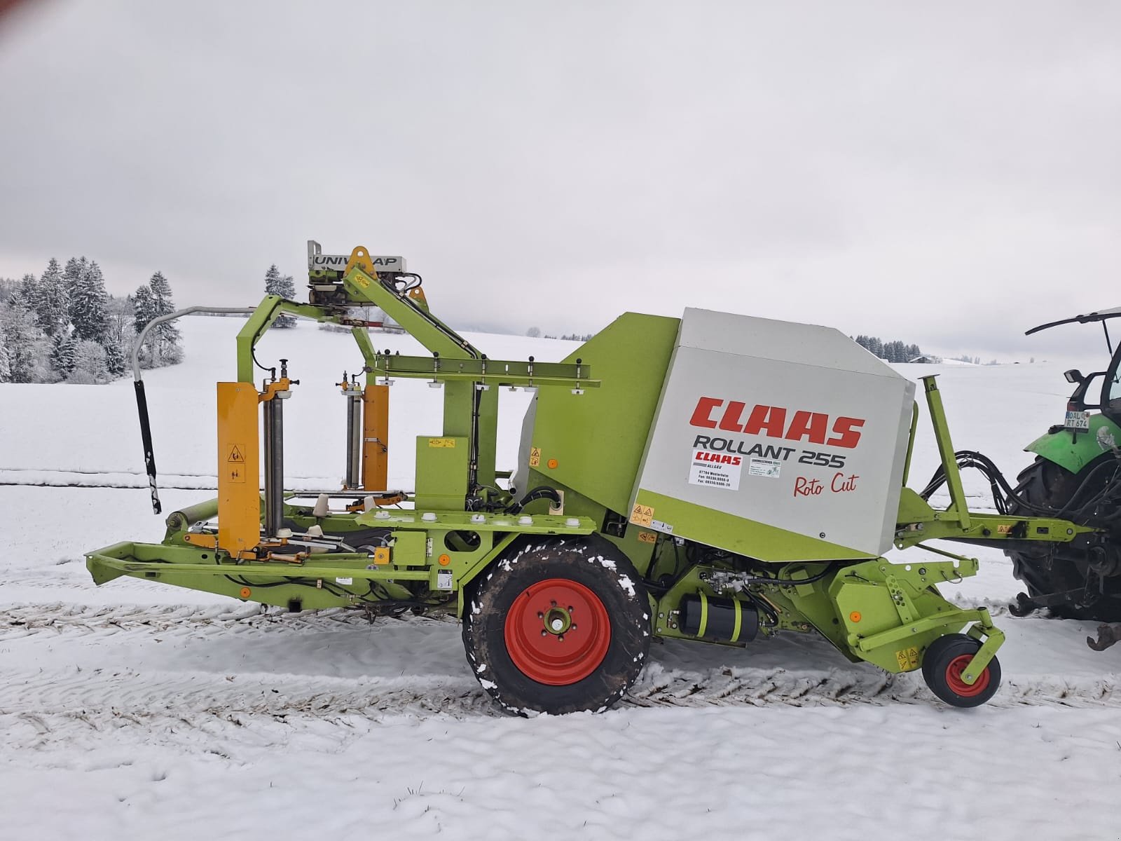 Rundballenpresse des Typs CLAAS Rollant 255 RC, Gebrauchtmaschine in Günzach (Bild 2)