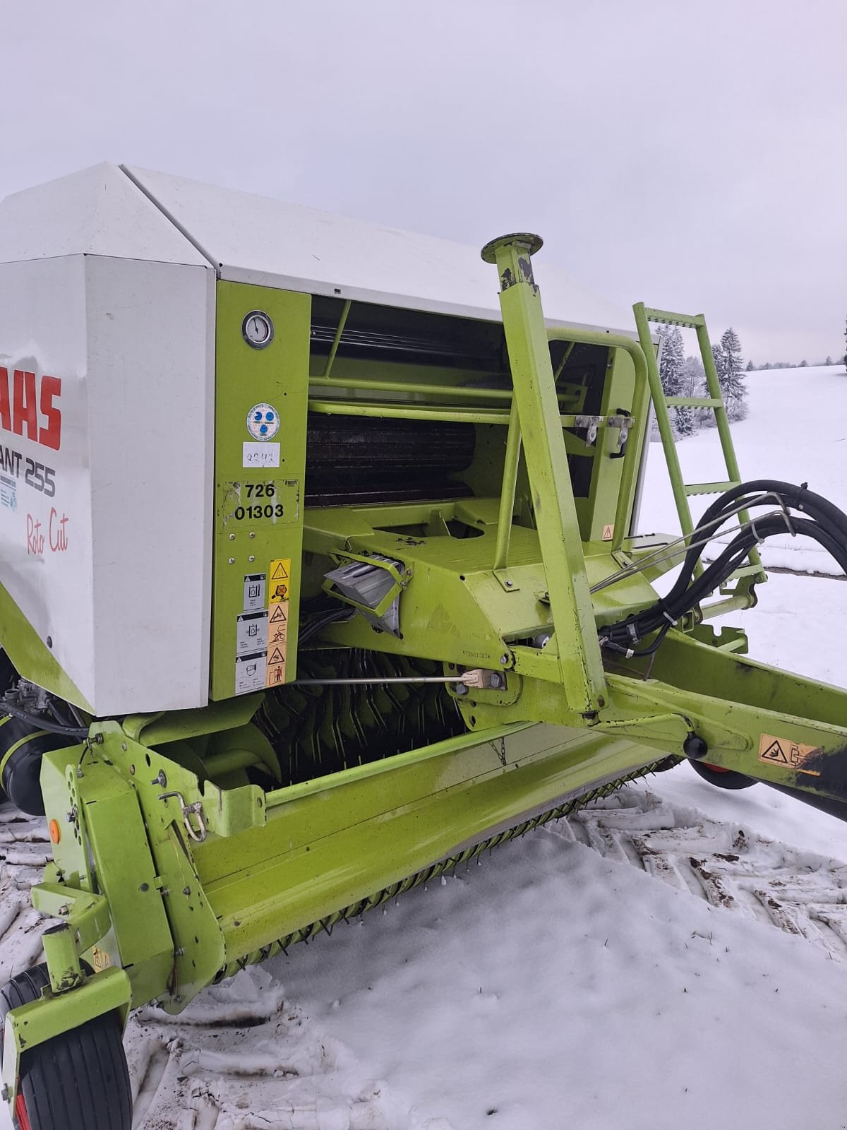 Rundballenpresse des Typs CLAAS Rollant 255 RC, Gebrauchtmaschine in Günzach (Bild 3)