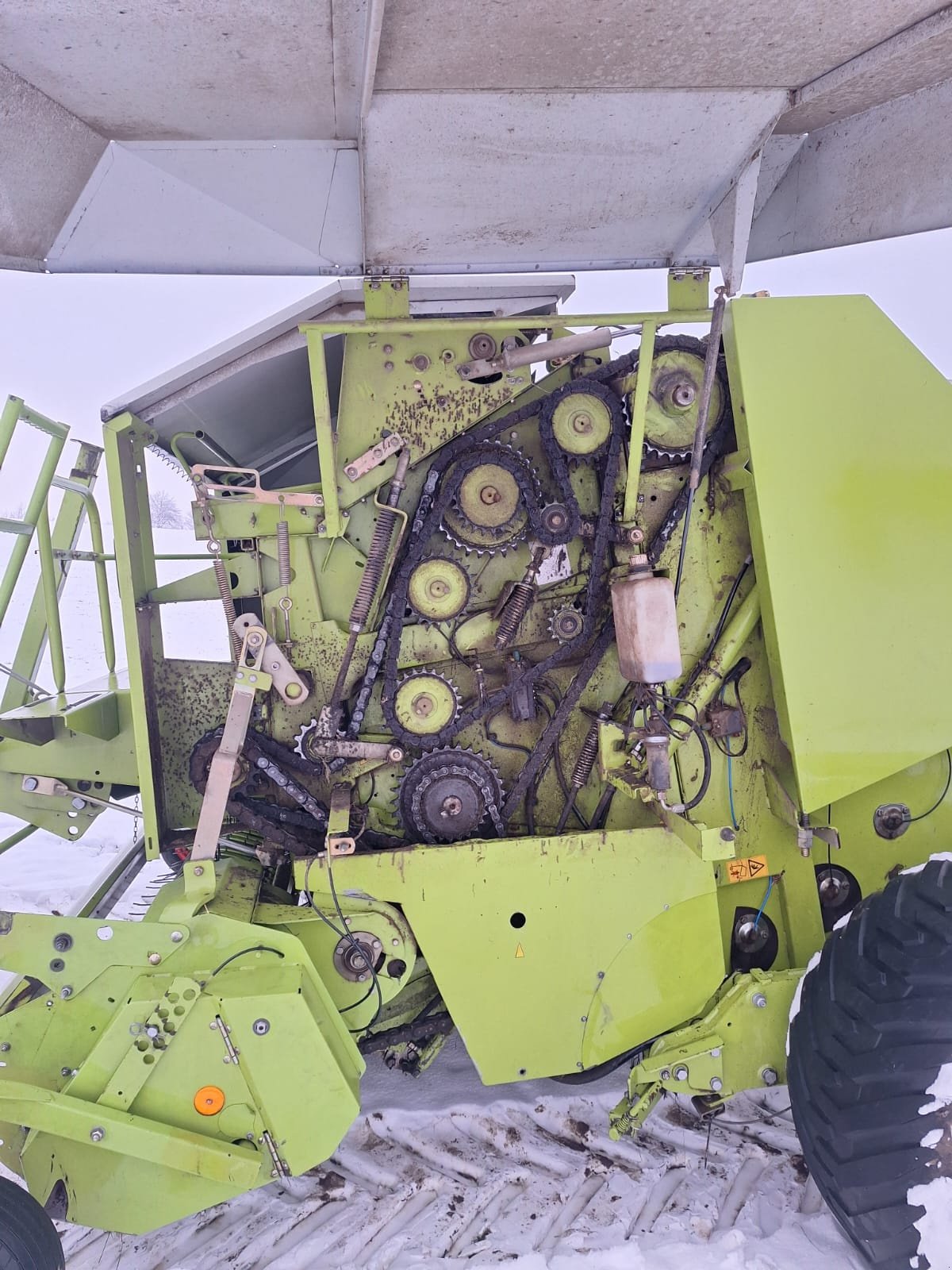 Rundballenpresse des Typs CLAAS Rollant 255 RC, Gebrauchtmaschine in Günzach (Bild 6)