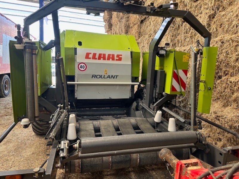 Rundballenpresse van het type CLAAS ROLLANT 355/RC/ Uniwrap Rollennieerhalter NEU, Gebrauchtmaschine in Schutterzell (Foto 12)