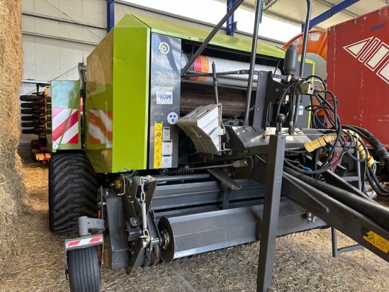 Rundballenpresse van het type CLAAS ROLLANT 355/RC/ Uniwrap Rollennieerhalter NEU, Gebrauchtmaschine in Schutterzell (Foto 15)