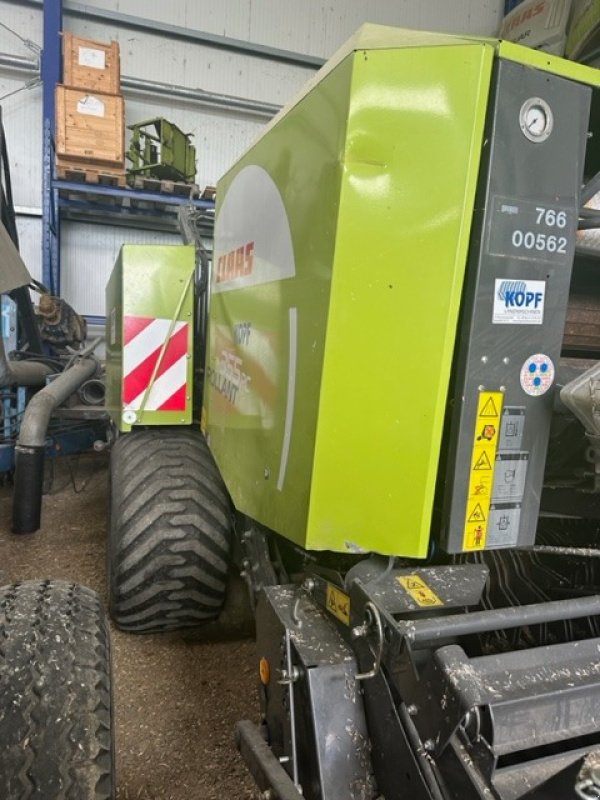 Rundballenpresse van het type CLAAS ROLLANT 355/RC/ Uniwrap Rollennieerhalter NEU, Gebrauchtmaschine in Schutterzell (Foto 16)