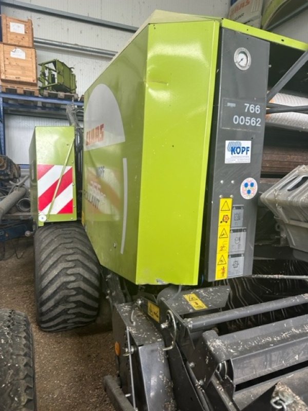 Rundballenpresse van het type CLAAS ROLLANT 355/RC/ Uniwrap Rollennieerhalter NEU, Gebrauchtmaschine in Schutterzell (Foto 17)