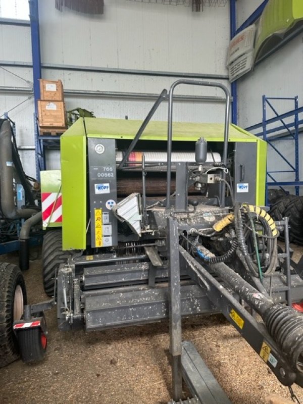 Rundballenpresse of the type CLAAS ROLLANT 355/RC/ Uniwrap Rollennieerhalter NEU, Gebrauchtmaschine in Schutterzell (Picture 18)