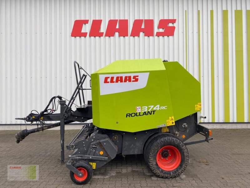 Rundballenpresse des Typs CLAAS ROLLANT 374 RC PRO, Gebrauchtmaschine in Schenefeld (Bild 1)