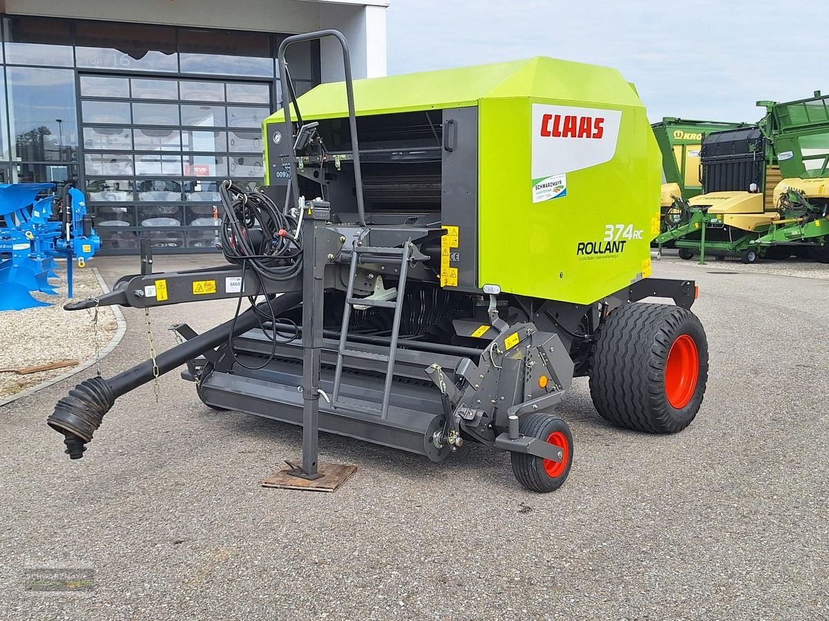 Rundballenpresse des Typs CLAAS Rollant 374 RC, Gebrauchtmaschine in Gampern (Bild 2)