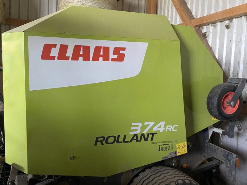 Rundballenpresse of the type CLAAS Rollant 374 RC, Gebrauchtmaschine in Hartheim (Picture 1)