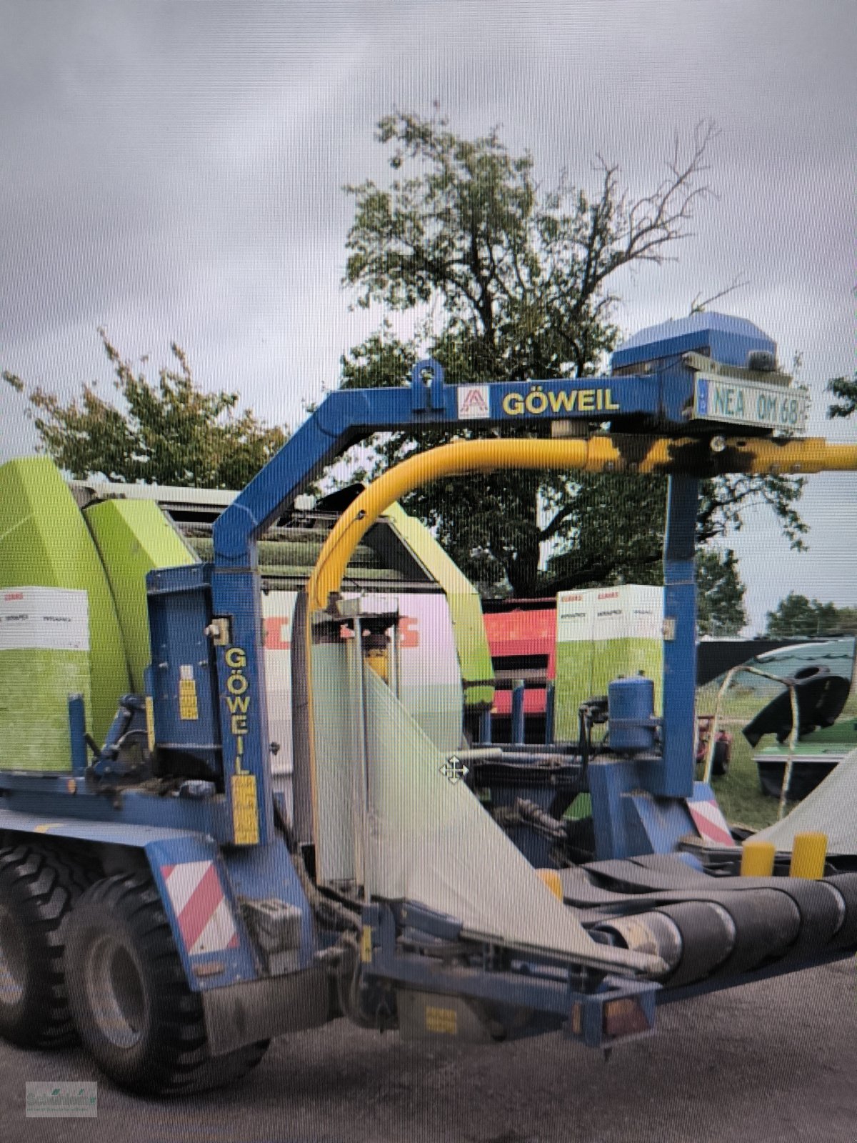 Rundballenpresse des Typs CLAAS ROLLANT 454 RC ROTOCUT, Gebrauchtmaschine in Emskirchen (Bild 7)