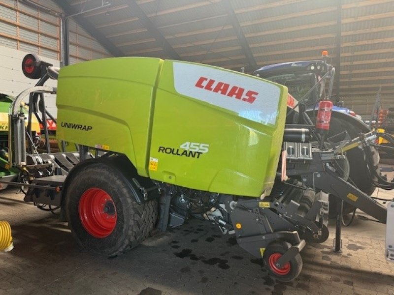 Rundballenpresse του τύπου CLAAS ROLLANT 455 RC UNIWRAP, Gebrauchtmaschine σε Holstebro (Φωτογραφία 1)