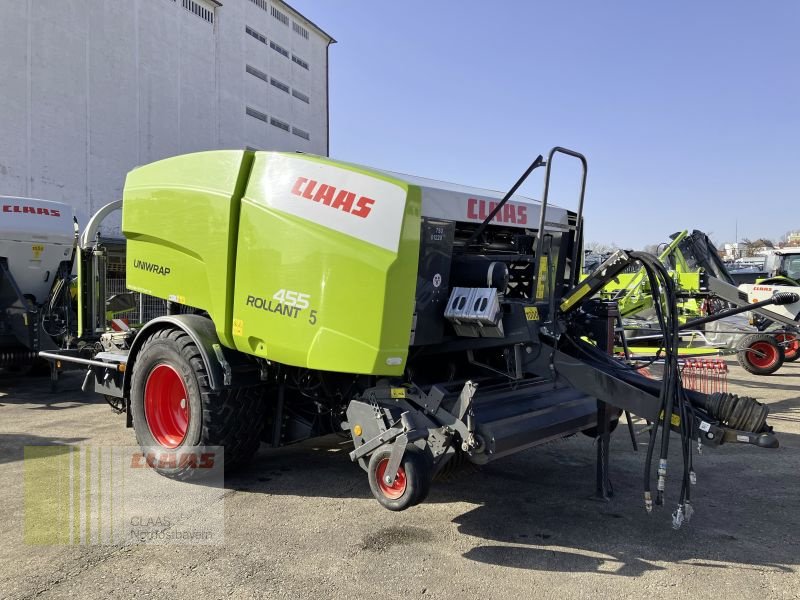 Rundballenpresse tip CLAAS ROLLANT 455 RC UNIWRAP, Gebrauchtmaschine in Cham