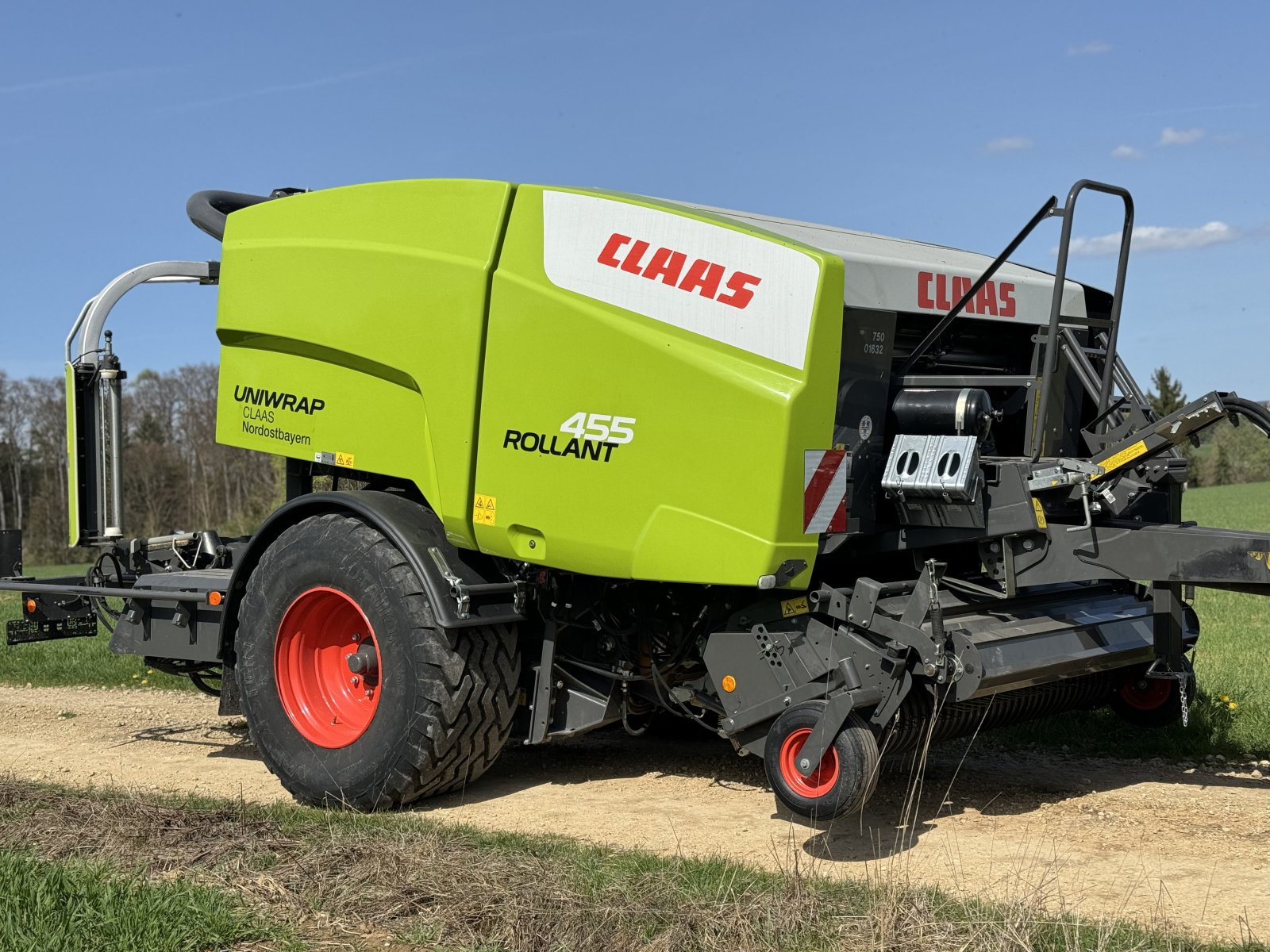 Rundballenpresse типа CLAAS Rollant 455 RC Uniwrap, Gebrauchtmaschine в Kastl (Фотография 1)