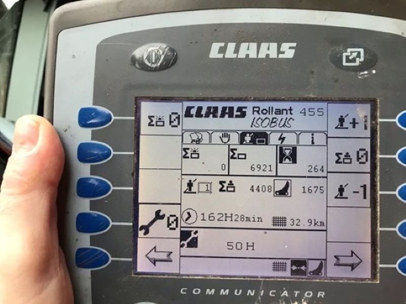 Rundballenpresse του τύπου CLAAS Rollant 455, Gebrauchtmaschine σε Hasle b. Burgdorf (Φωτογραφία 5)