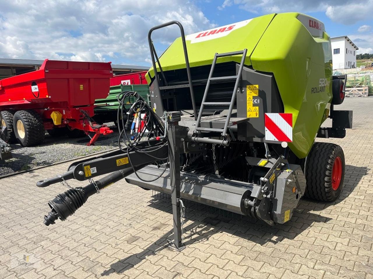 Rundballenpresse des Typs CLAAS Rollant 520 RC Neu, Gebrauchtmaschine in Neuhof - Dorfborn (Bild 2)