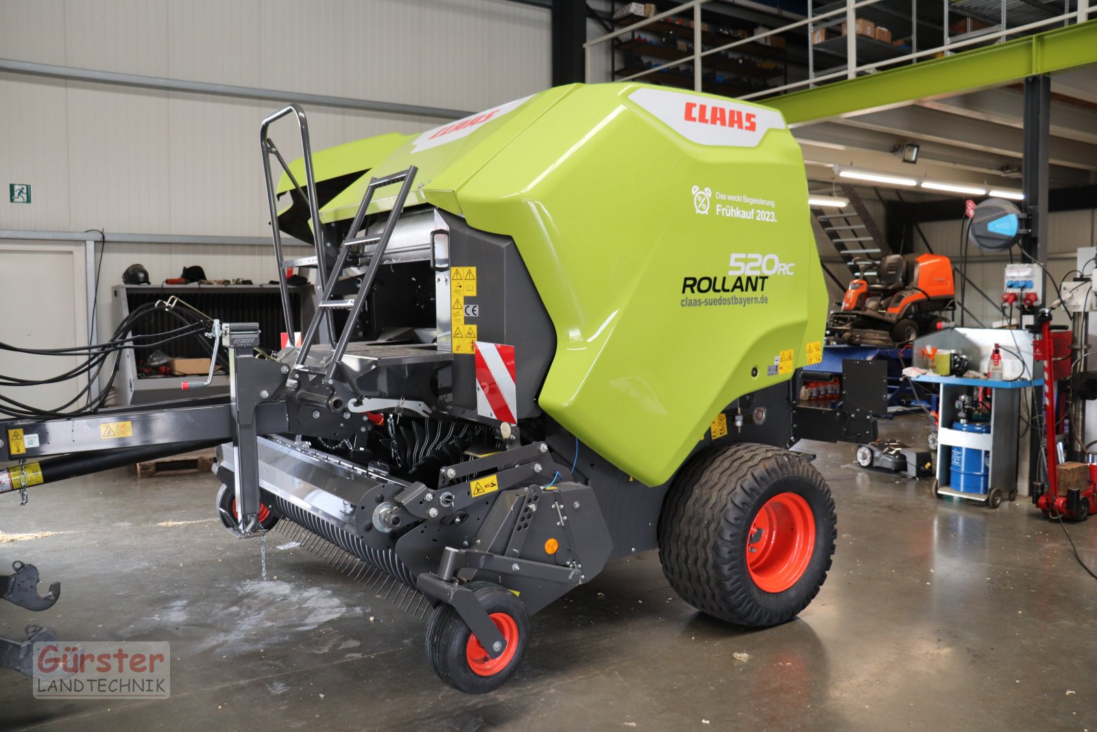 Rundballenpresse del tipo CLAAS ROLLANT 520 RC, Neumaschine en Mitterfels (Imagen 1)