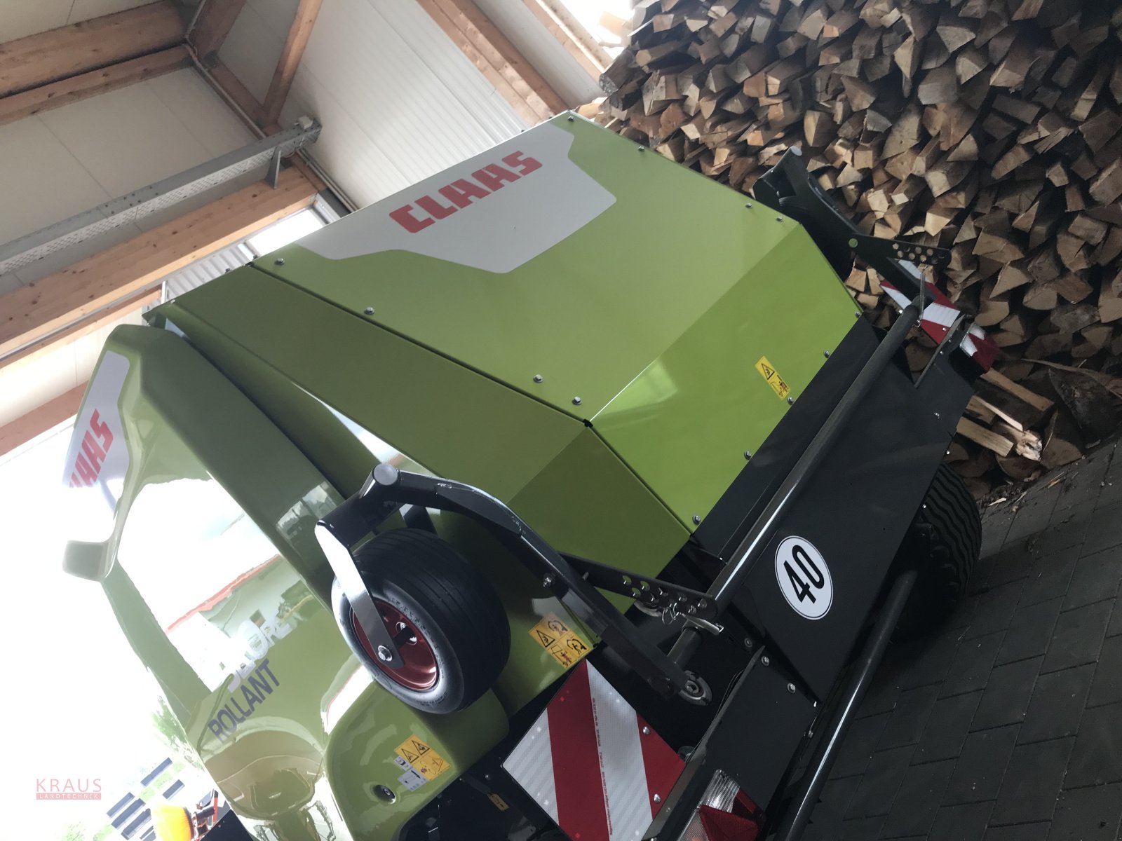 Rundballenpresse typu CLAAS ROLLANT 520 RC, Neumaschine w Geiersthal (Zdjęcie 3)