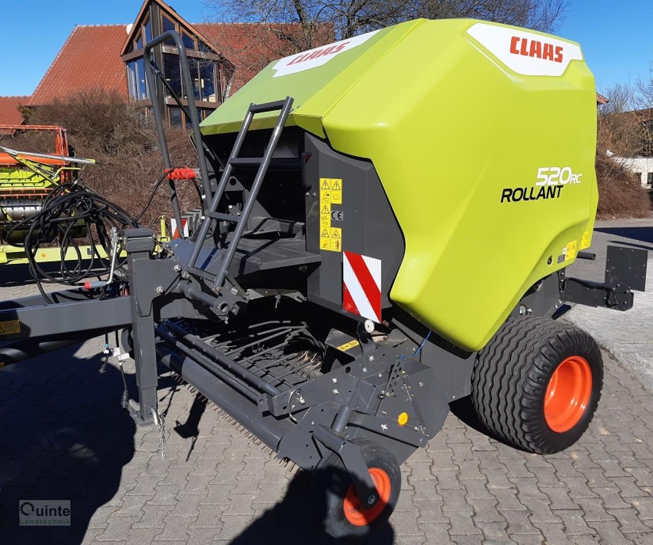 Rundballenpresse des Typs CLAAS Rollant 520 RC, Gebrauchtmaschine in Lichtenau-Kleinenberg (Bild 1)