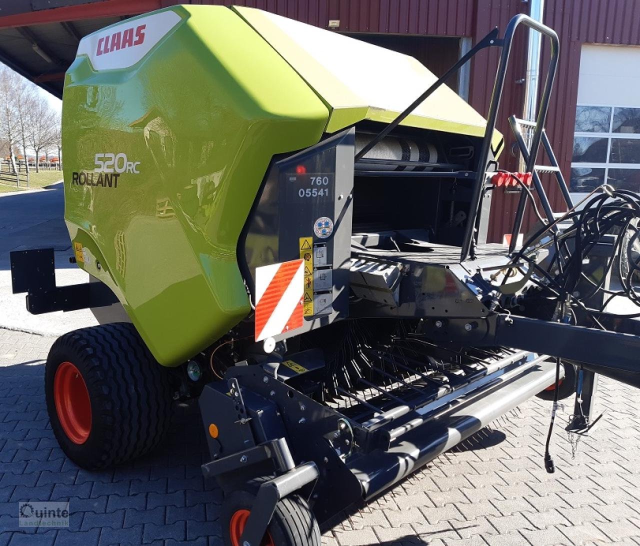 Rundballenpresse des Typs CLAAS Rollant 520 RC, Gebrauchtmaschine in Lichtenau-Kleinenberg (Bild 3)