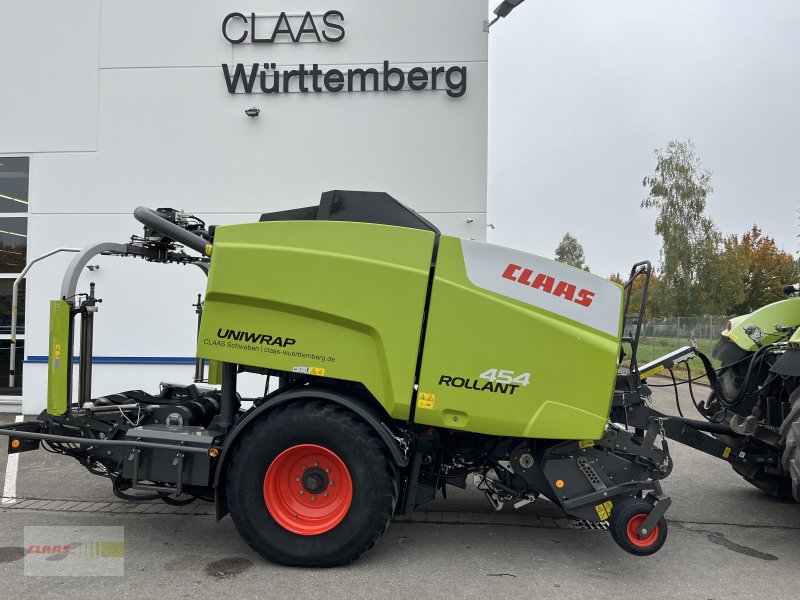 Rundballenpresse des Typs CLAAS UNIWRAP 454, Gebrauchtmaschine in Langenau