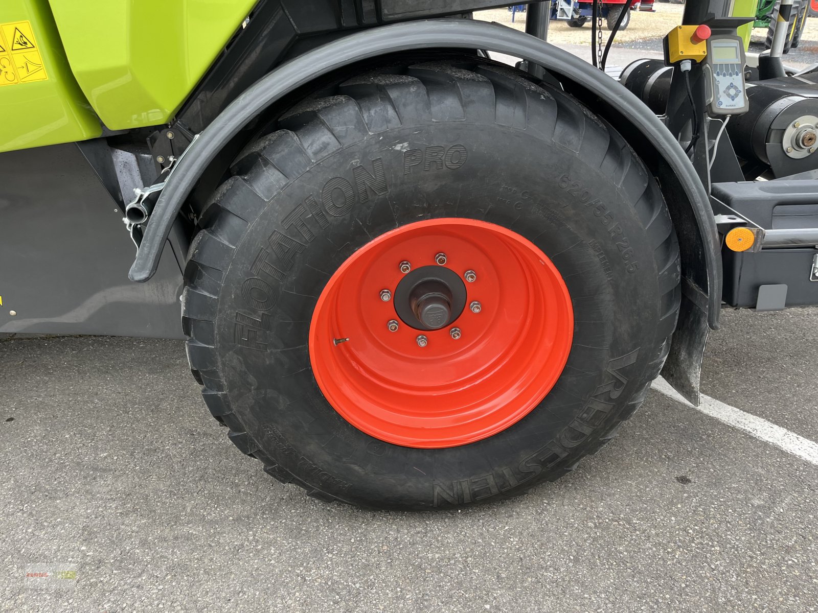 Rundballenpresse des Typs CLAAS UNIWRAP 454, Gebrauchtmaschine in Langenau (Bild 7)