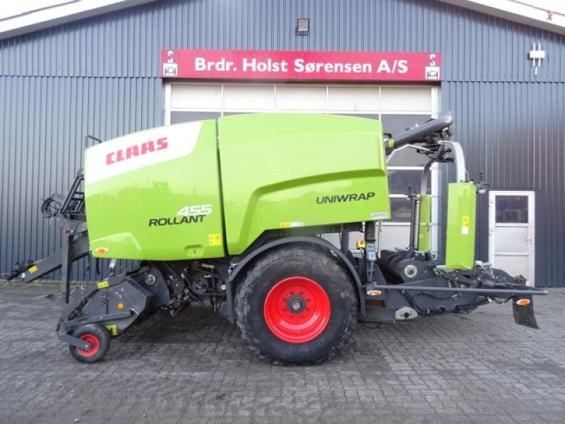 Rundballenpresse des Typs CLAAS UNIWRAP 455, Gebrauchtmaschine in Ribe (Bild 7)