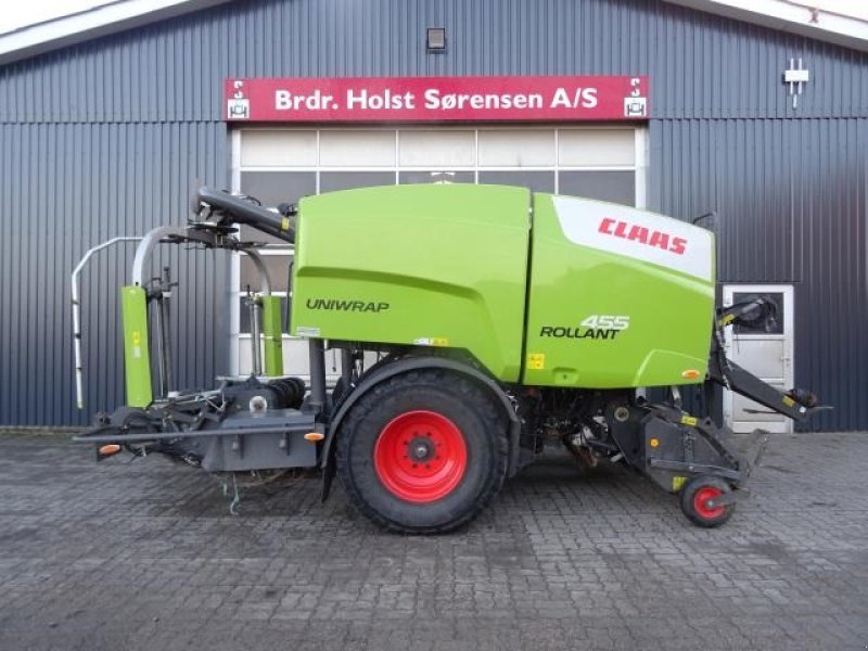 Rundballenpresse des Typs CLAAS UNIWRAP 455, Gebrauchtmaschine in Ribe (Bild 2)