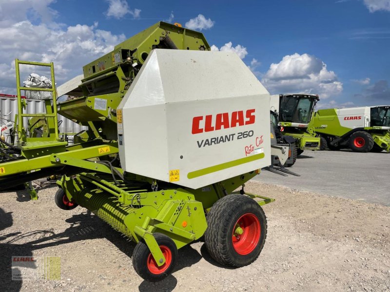 Rundballenpresse des Typs CLAAS Variant 260 RC, Gebrauchtmaschine in Saulheim