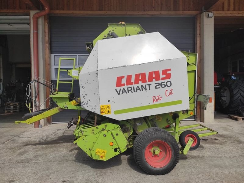 Rundballenpresse typu CLAAS Variant 260 Roto Cut, Gebrauchtmaschine v Villach/Zauchen (Obrázek 1)