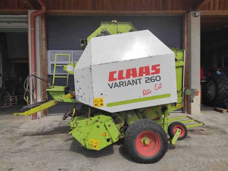 Rundballenpresse typu CLAAS Variant 260 Roto Cut, Gebrauchtmaschine v Villach/Zauchen