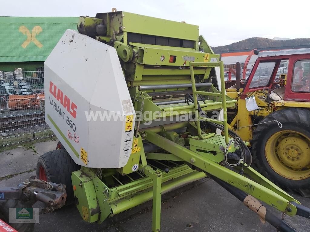 Rundballenpresse typu CLAAS VARIANT 260, Gebrauchtmaschine w Klagenfurt (Zdjęcie 9)