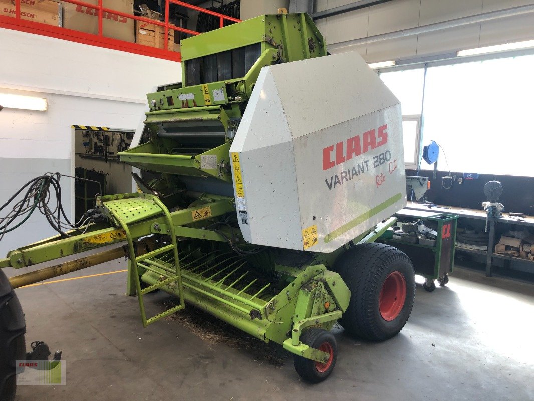 Rundballenpresse a típus CLAAS Variant 280 RC, Gebrauchtmaschine ekkor: Weddingstedt (Kép 1)