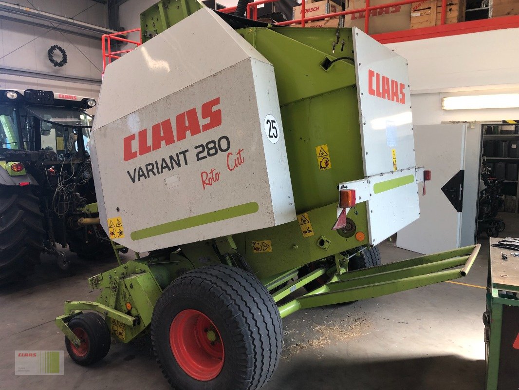 Rundballenpresse tip CLAAS Variant 280 RC, Gebrauchtmaschine in Weddingstedt (Poză 4)