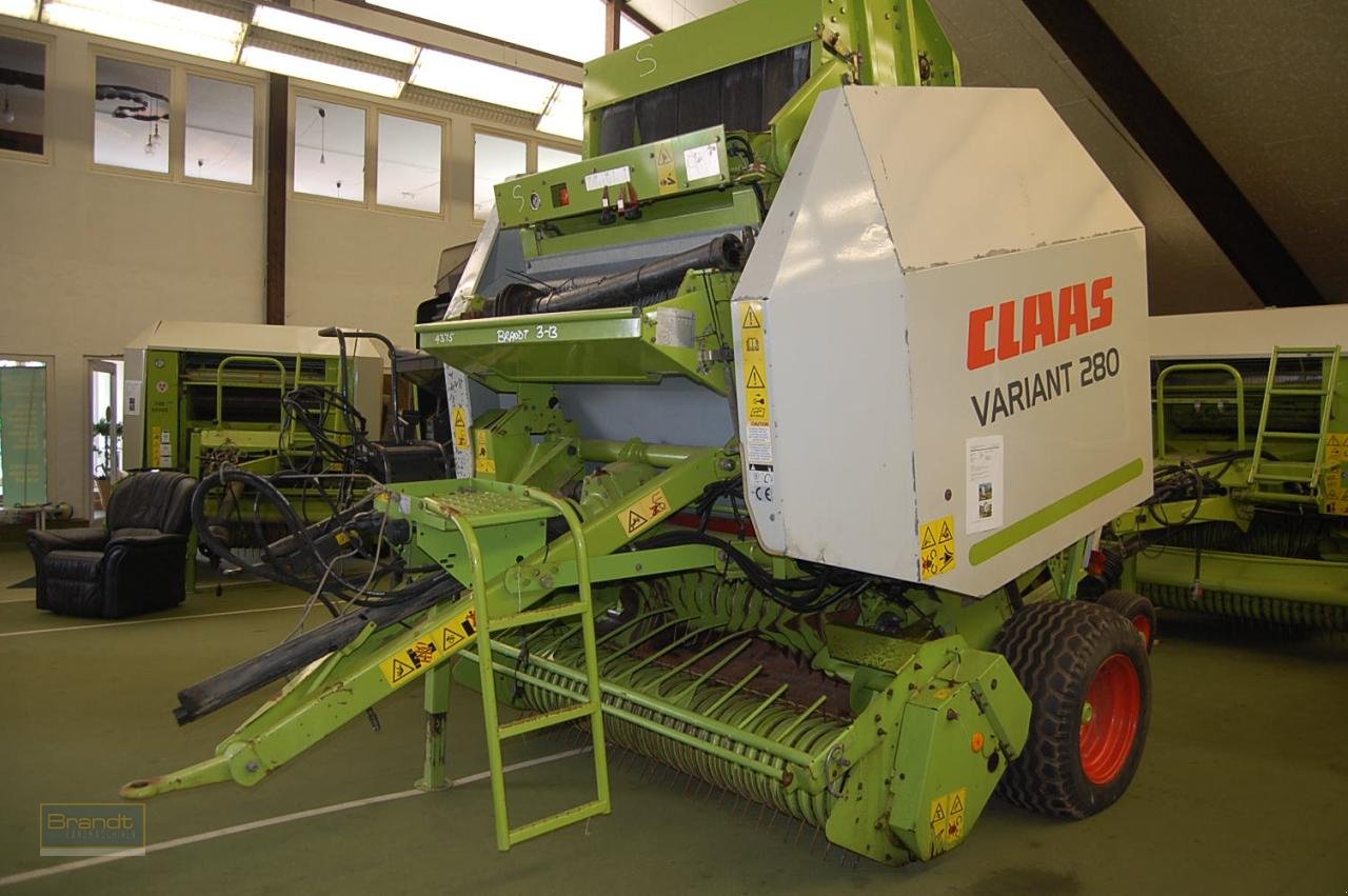 Rundballenpresse typu CLAAS Variant 280, Gebrauchtmaschine w Oyten (Zdjęcie 1)