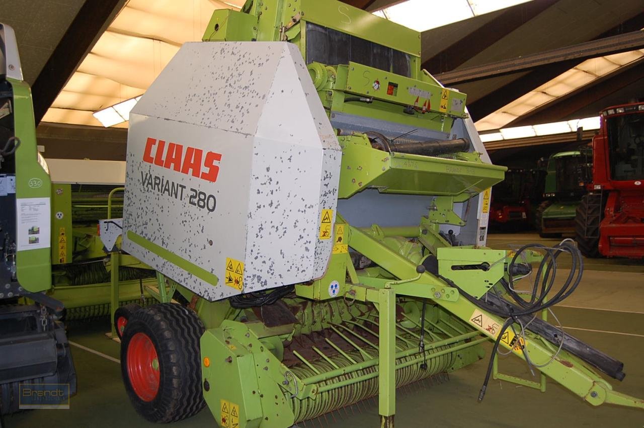 Rundballenpresse typu CLAAS Variant 280, Gebrauchtmaschine w Oyten (Zdjęcie 2)