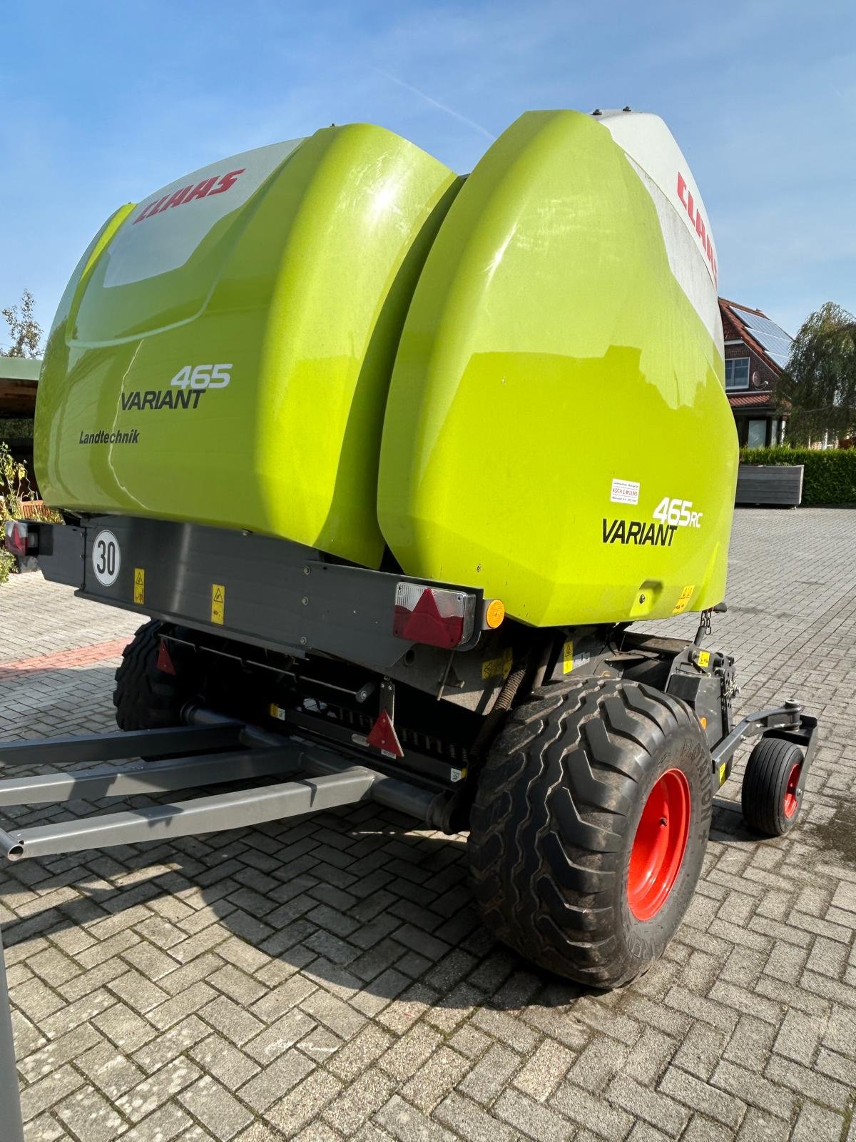 Rundballenpresse typu CLAAS Variant 365 RC, Gebrauchtmaschine v Esens (Obrázek 4)