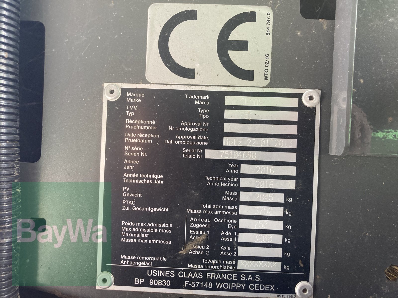 Rundballenpresse του τύπου CLAAS Variant 365 RC, Gebrauchtmaschine σε Giebelstadt (Φωτογραφία 20)