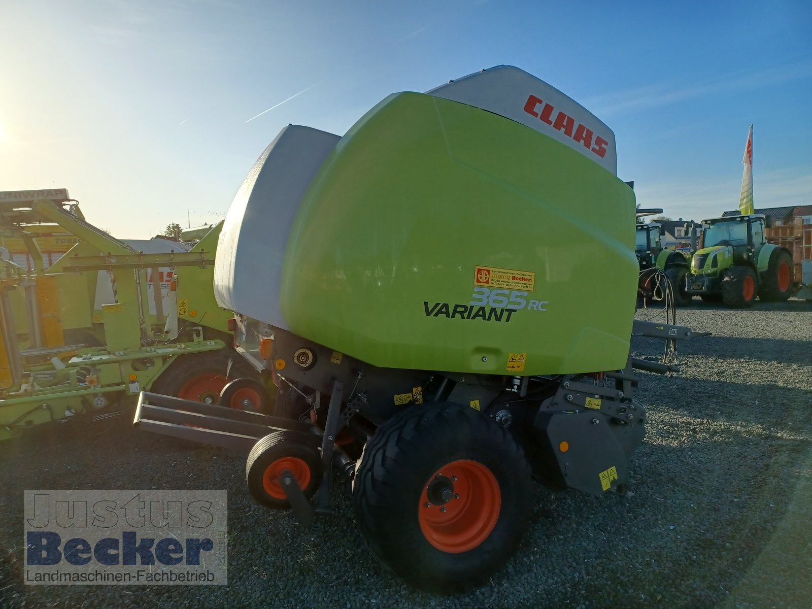 Rundballenpresse типа CLAAS Variant 365 RC, Gebrauchtmaschine в Weimar-Niederwalgern (Фотография 6)