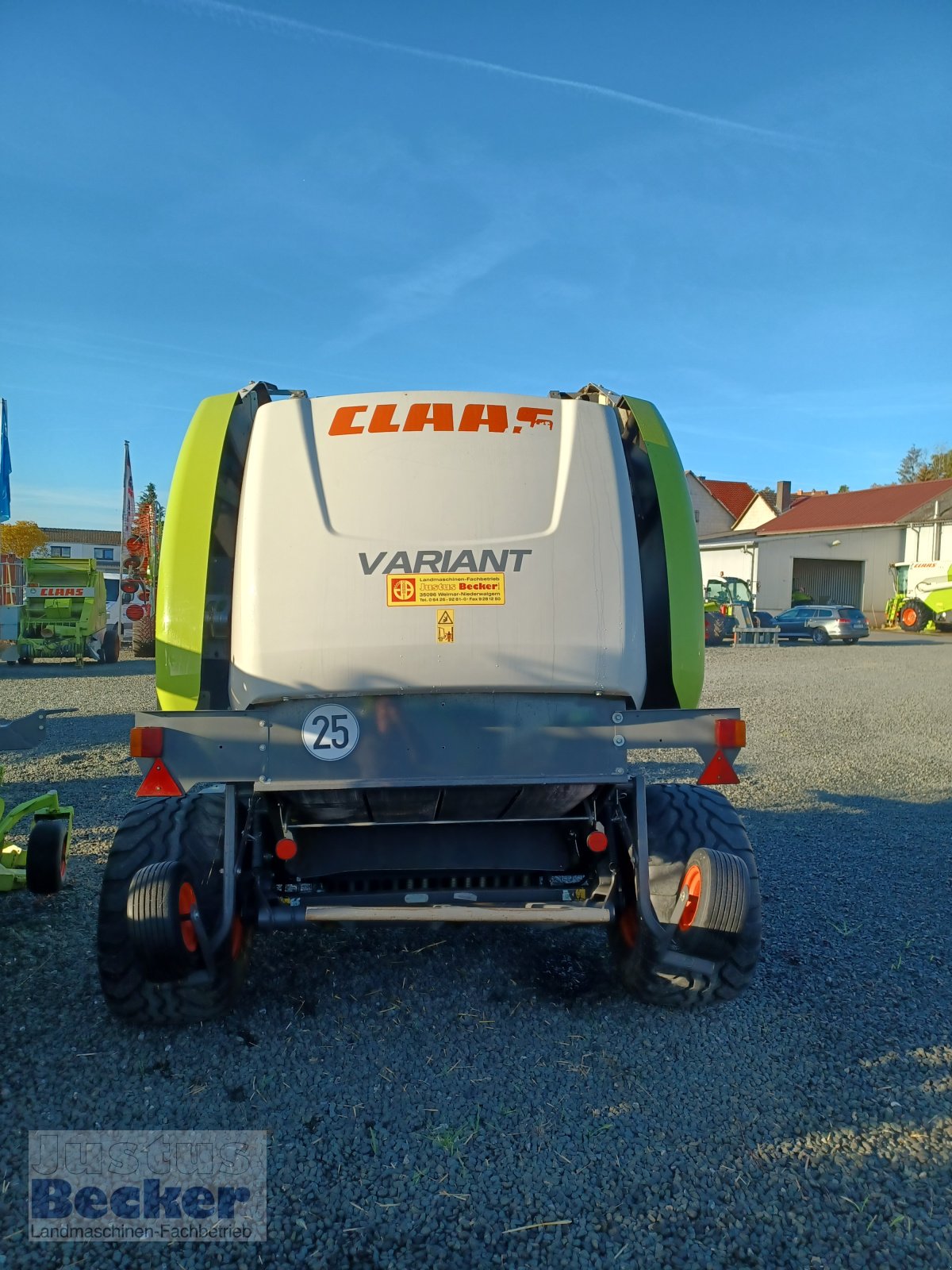 Rundballenpresse типа CLAAS Variant 365 RC, Gebrauchtmaschine в Weimar-Niederwalgern (Фотография 7)