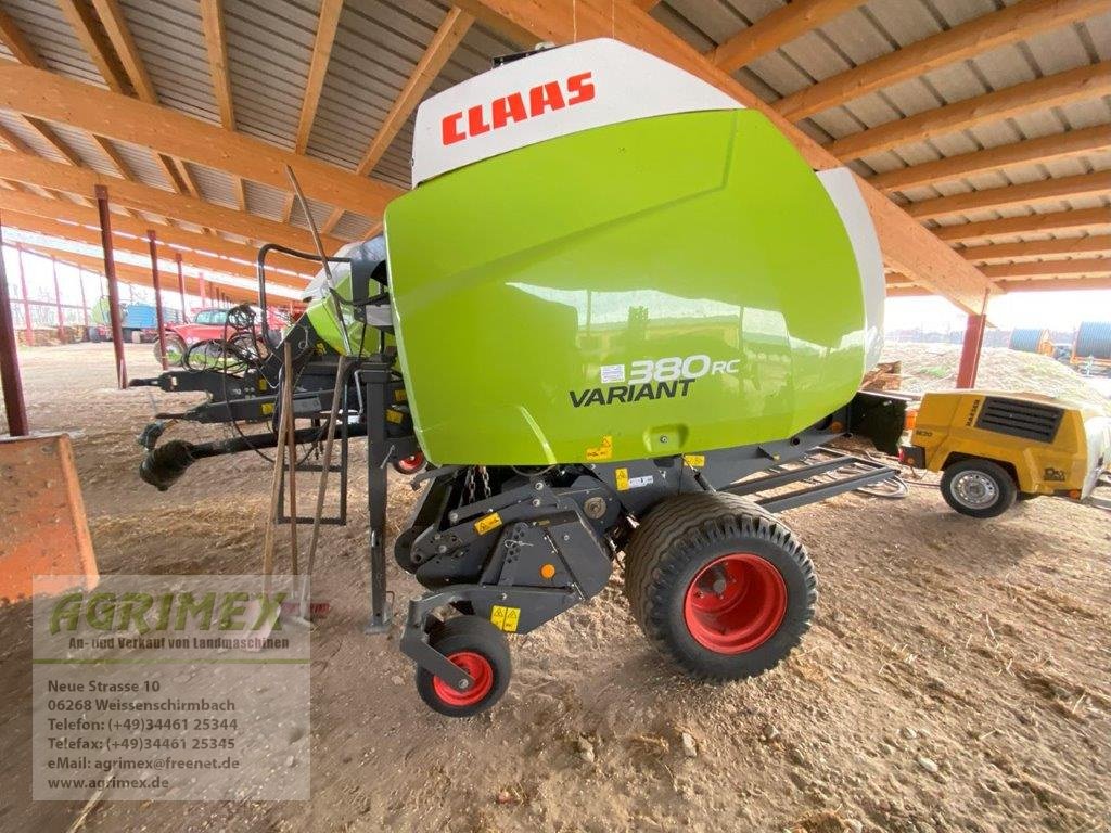 Rundballenpresse des Typs CLAAS Variant 380 RC, Gebrauchtmaschine in Weißenschirmbach (Bild 1)