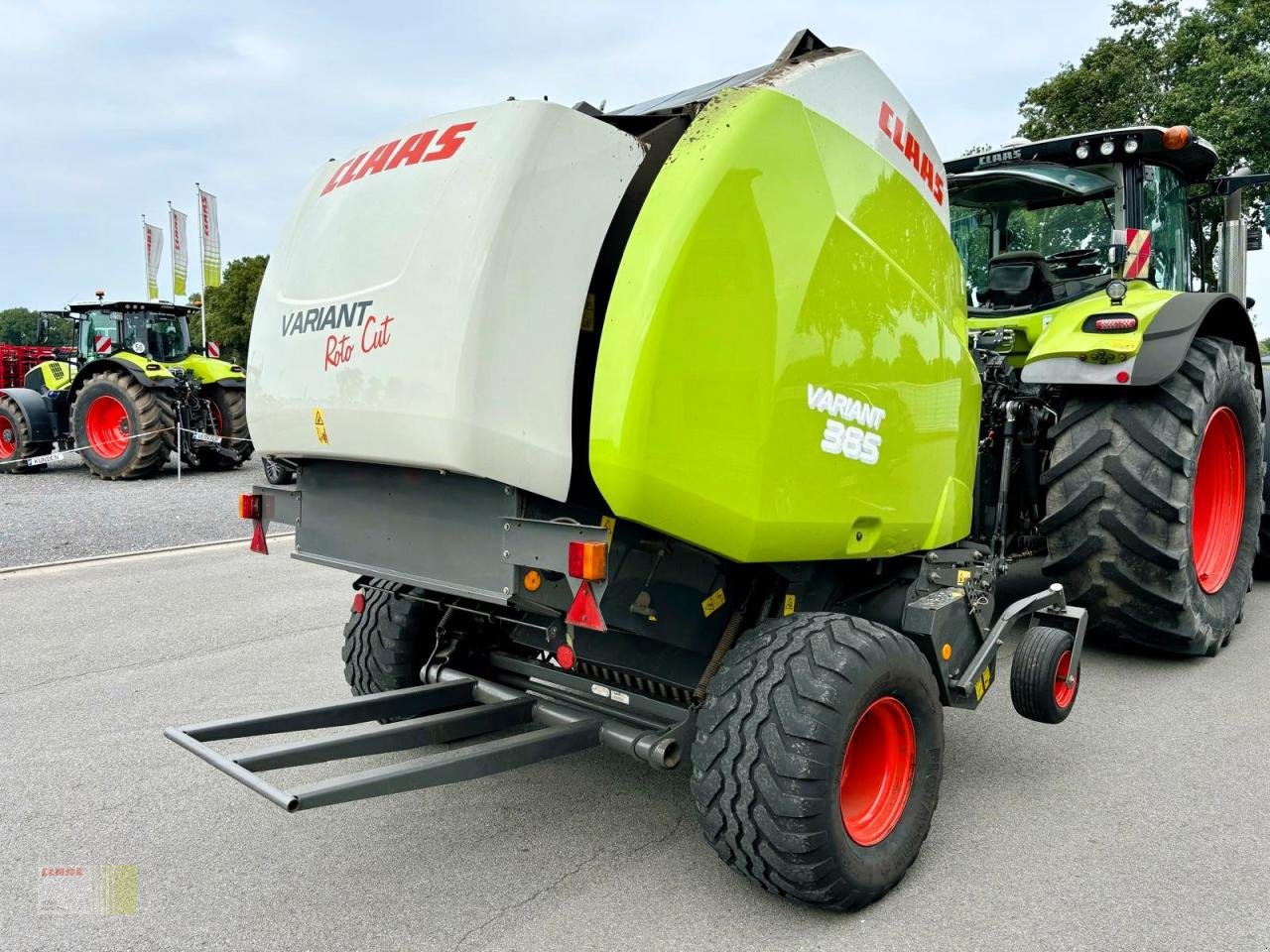 Rundballenpresse del tipo CLAAS VARIANT 385 RC, Gebrauchtmaschine en Molbergen (Imagen 8)