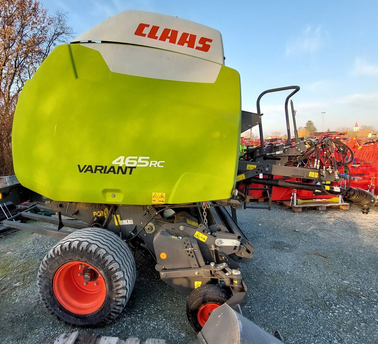 Rundballenpresse tip CLAAS Variant 465 RC, Gebrauchtmaschine in Strem (Poză 3)